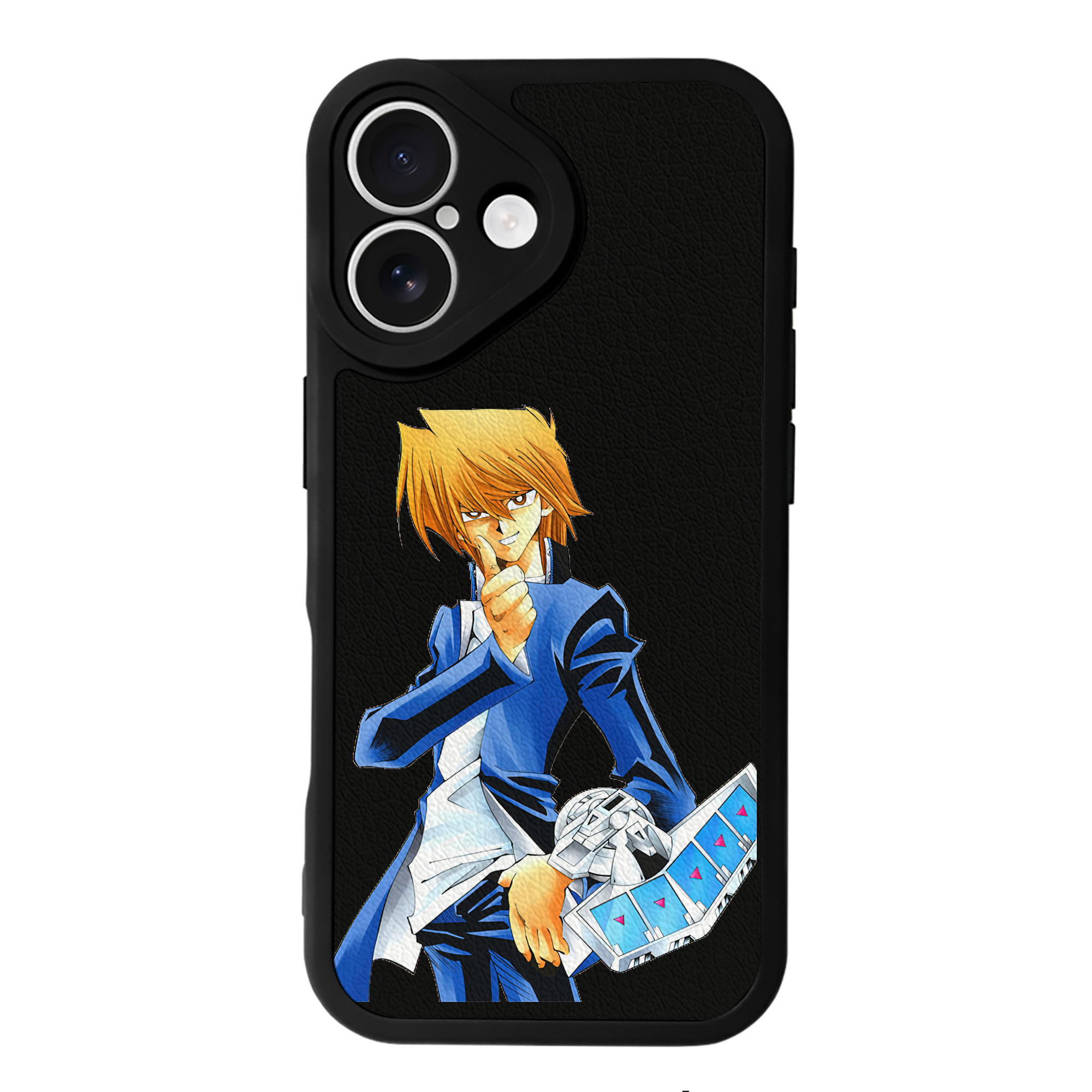 遊☆戯☆王 Yu-Gi-Oh! 【iPhone 16シリーズ対応】シリコンスマホケース（レザー調） 材質：シリコン